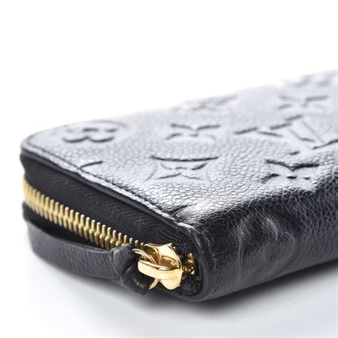 lv wallet clemence|louis vuitton black wallet women's.